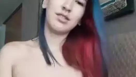 Mavi saç ve diş telleri