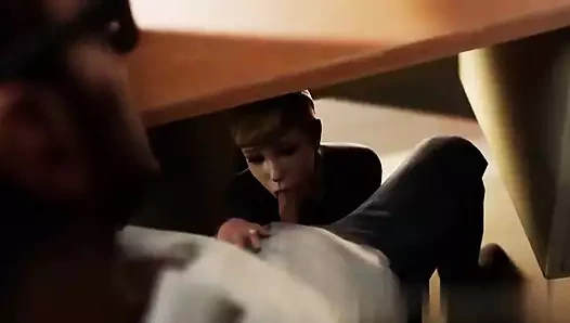 Kötü sesin en iyi animasyonlu 3 boyutlu porno derlemesi 558