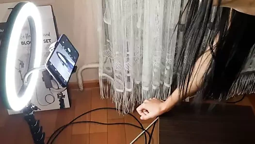 Bir strapon ile bir blogcu becerdin - lezbiyen-illüzyon