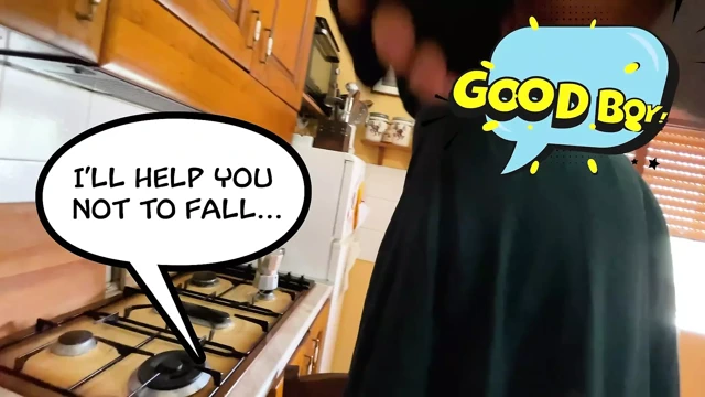 Yeni komşum çok hızlı geldi ve tatminsiz bırakıldım