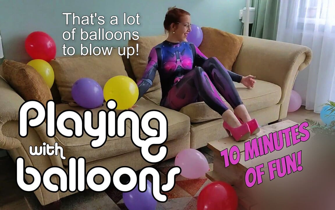 Balloons ile Oynuyor