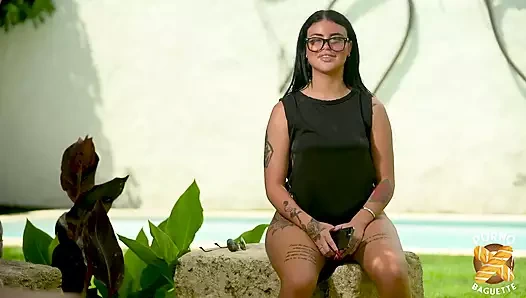 Katarina, genç seksi Faslı kız zevk alıyor