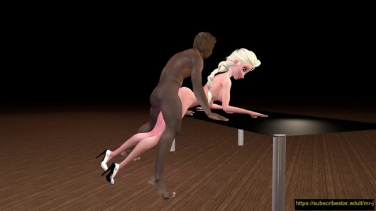 Elsa donmuş bir domaltmalı pozisyon hissetmek istiyor