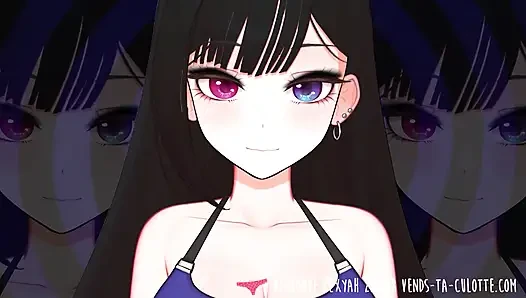 Vends-ta-culotte - seksi hentai kız aklını ve cinselliğini kontrol ediyor