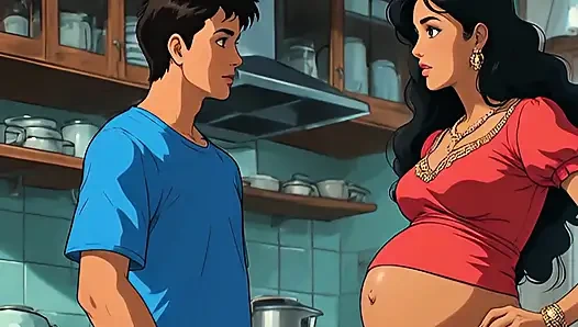 When Sister-in-law Rubbed His Cock with Her Buttocks