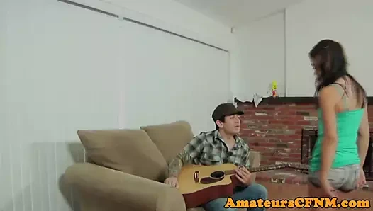 Meraklı cfnm ilk zamanlayıcı saksocu öğretmen