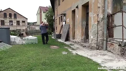 Sarışın bebek lovita facil alınan boyun eğdi ve becerdin