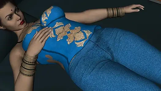 Bhabi ki chudai mote land se