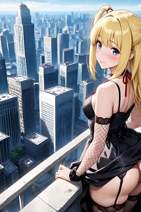 Amane Misa, Death Note'un yapay zeka uyarlamasında Light'ı merkezin çatısında baştan çıkardı