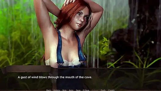 Aşk 8. sezon: alex-nina mağara yağmuru göğüslerini ortaya çıkarıyor ve ilk sikiş