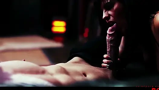 Michelle Moist ve Scarlett March ateşli kadınlarla korunmasız seksin tadını çıkarıyor