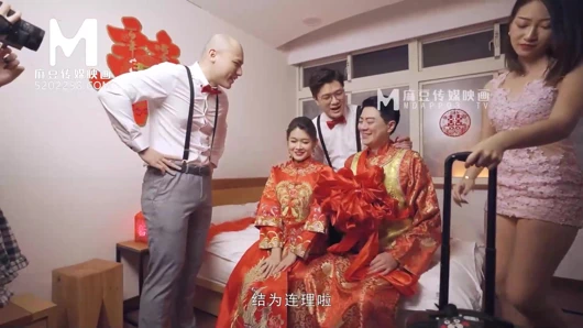 Modelmedia asia - iffetsiz düğün sahnesi - liang yun fei - md-0232 - en iyi orijinal asya porno videosu