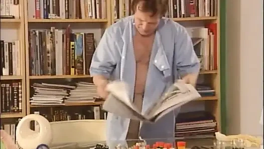 Seksi sarışında büyük olgun yarak