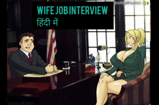 Evli kadın iş görüşmesi Hintçe ama menajerin başka planları vardı