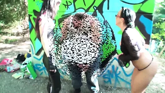 Bayan morgana ve hanna aşağılamak köle joschi