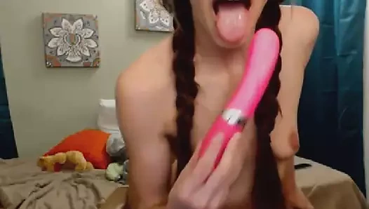 Büyüleyici arap kedi sert dürtüyor