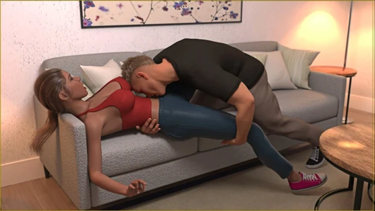 Stepsister Having Sex With Stepbrother After Longtime Alone In House