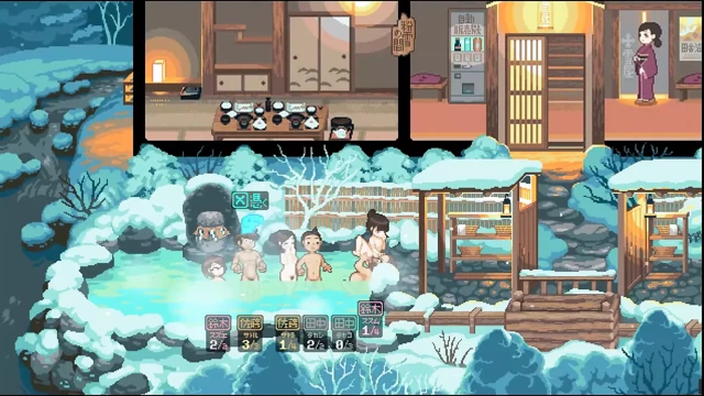 Yukiya kaplıca doğurganlık suları hentai oyunu ep.3 onsen gavat grup seks!