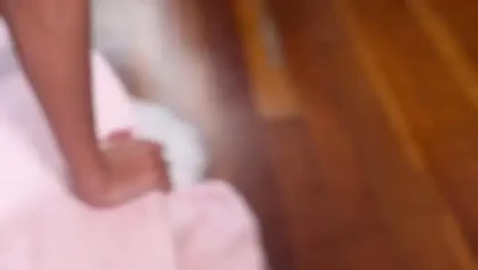 Esmer ateşli lola aiko ateşli bir karşılaşma alıyor