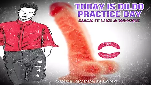 Sadece ses - bugün dildo pratiği günü