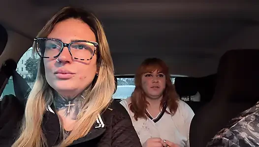 Karton leş yiyci bizi görünce azgındı