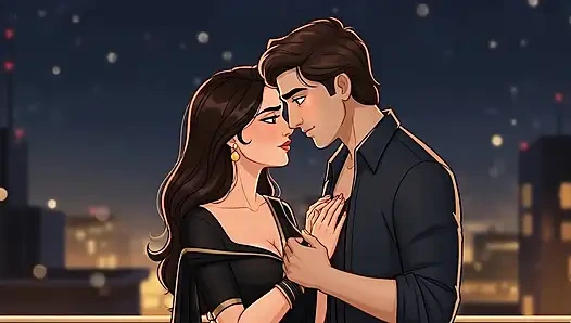 terrace par jake khub maze kiye (Hindi)