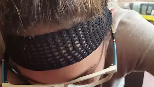 Sevimli nerd kız emme çük