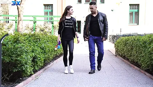 Baştan çıkarıcı orta yaşlı seksi kadın Tiffany Rousso çifte penetrasyon