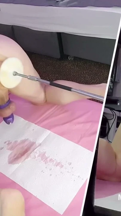 Dilf Mike için bekaret kemeri içinde kilitliyken anal dildo orgazmı | Klip 3