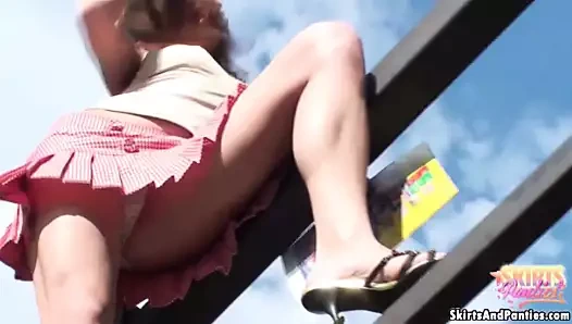 Let me show you my little schoolgirl panties