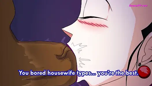 Chi-chi sadece bir ev hanımı değildi - kimse izlerken yarağa aç bir sürtüktü