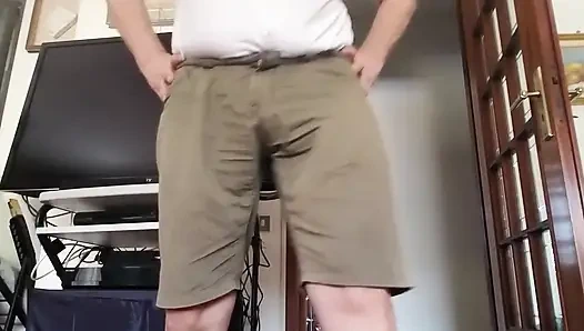 Baba tek başına mastubasyon