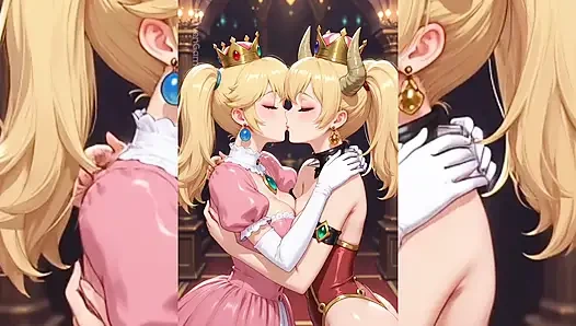 Yapay zekalı lezbo sürtükler çıldırdı:bölüm 3 lezbiyen partisi- sürtük lezbiyen grupları, koltuk altı yalama, deri bdsm ve ahegao orgazmları