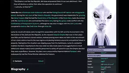 Star wars lama su berrythelothcat tarafından sluts alay