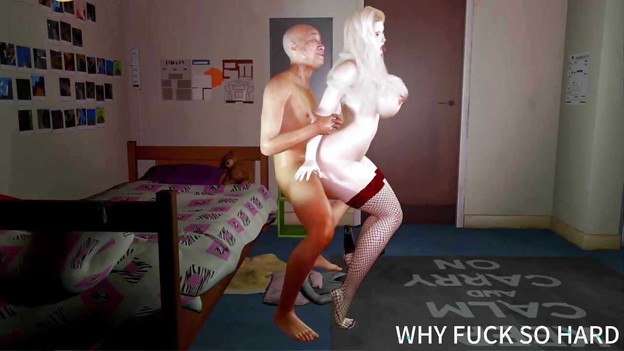 3 boyutlu büyük memeli sarışın sürtük büyük yaşlı yarakla aldatıyor