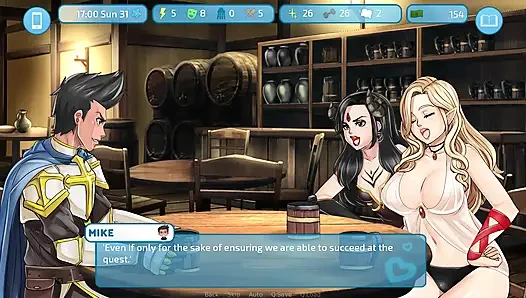 Aşk ve seks ikinci kale: evde arkadaşlarıyla oyun oynuyor bölüm 23