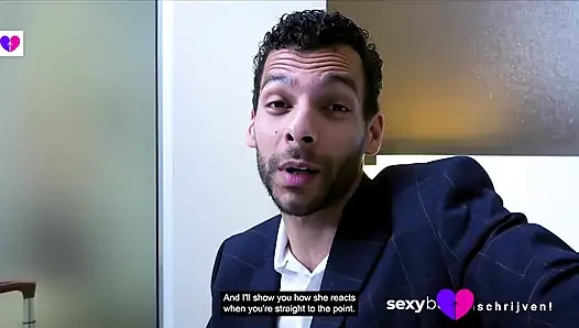 Muhteşem kızıl saçlı Hollandalı kadın otelde azgın bir adam tarafından sikiliyor