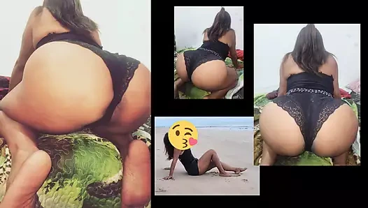 Minyon orta yaşlı seksi kadın götünü kocasının arkadaşı tarafından sikiliyor