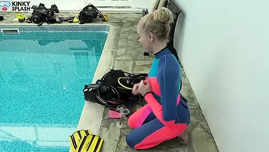 Tüplü eğitmen dalgıç eğitimi bakış açısı amcık sikişi baştan çıkarma