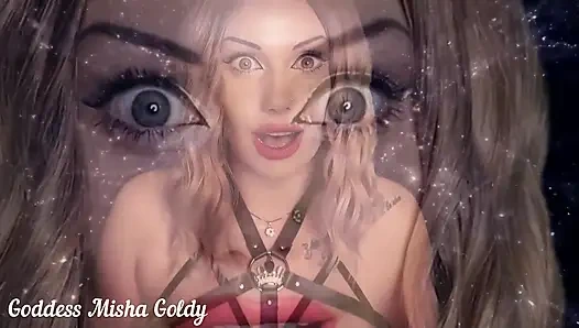 Büyüleyici asmr ve göz teması! Senin akıl bekaretini giyeceğim! 31 TALIMATı