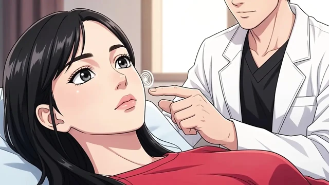 Priya'nın göğüsleri nashedi doktoru tarafından sert basılıyor