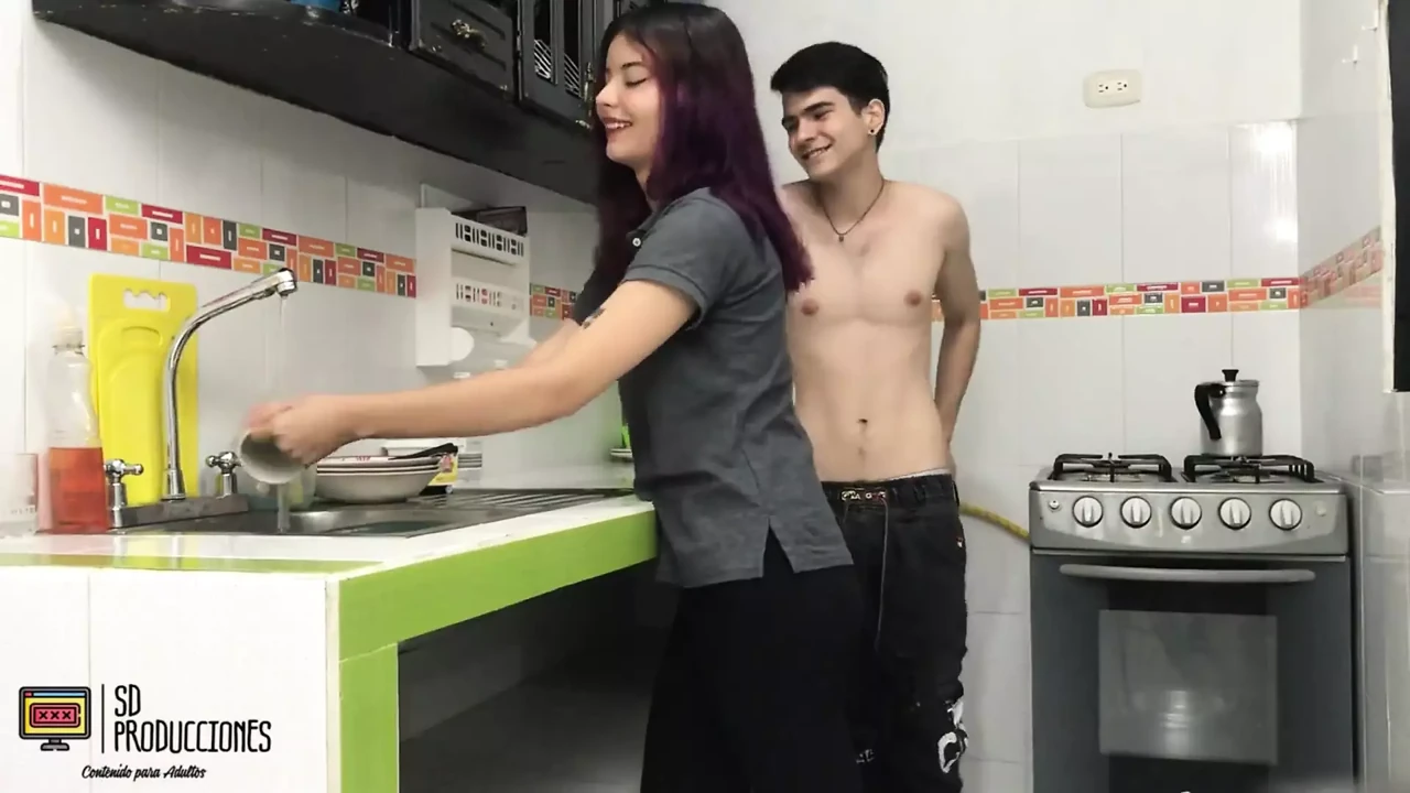 Exclusive: I Fuck My Stepsister While She Washes The Dishes Cumdouble Porn In Spanish Feat Mafelago Kitchen Venezuelan Taboo Small Tits Latina Hd Porn (Uncut) - Vienna Special