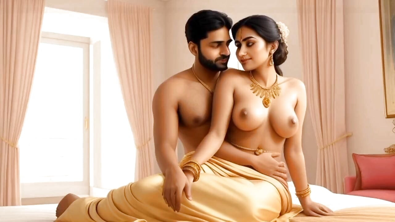 Hintli desi porno yıldızı erkek arkadaşını evde yalnızken büyük yarakla sikiyor