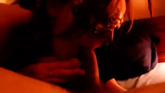 lente et douce pipe masquee