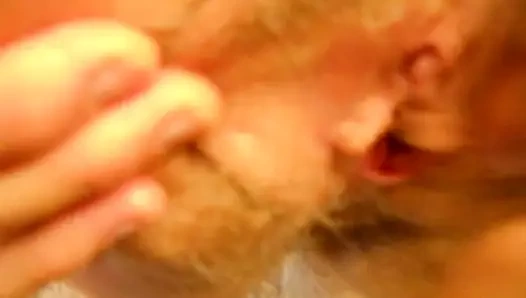 karısı parmaklar KEDİ ve boşalan ve yayılır için Cum