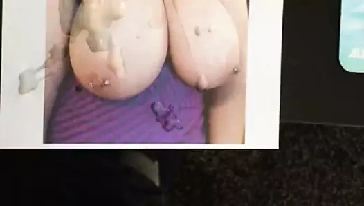 Unholystar'a haraç vermek için fotoğrafa boşalma 2