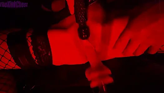 EP.1 BDSM 10 Orgasms back to back with fuck machine and clit stimulation