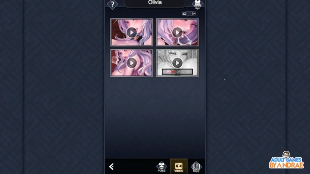 Ep4 yarak veya ikram! Vampirle cinsel mutluluk! Dördüncü video kilidi açıldı - Olivia'nın son h sahnesi