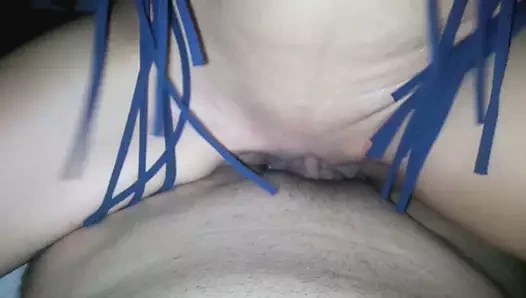 Islak ve sulu milf kedi