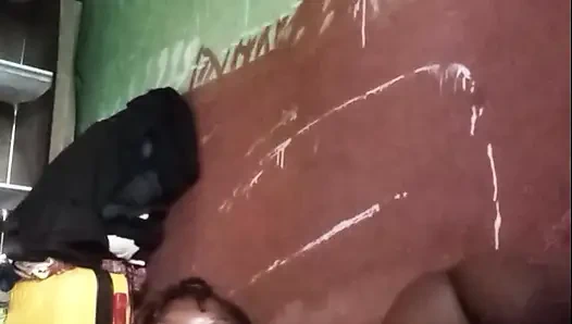 Heavy stroke and deep satisfaction